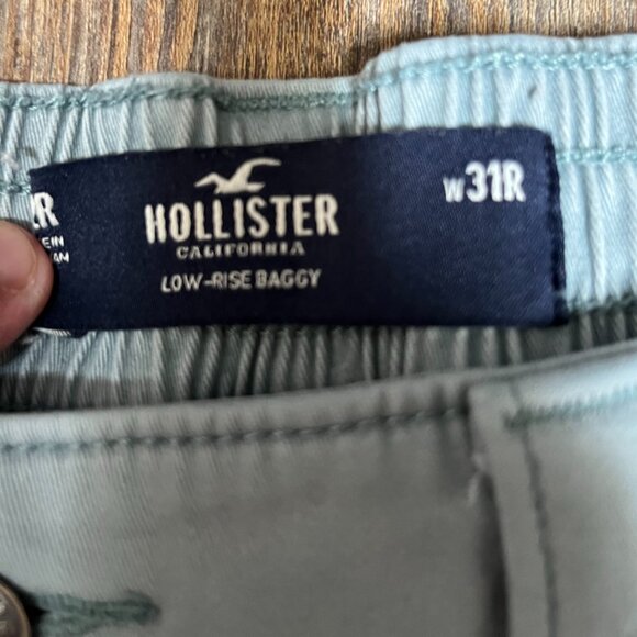 Hollister Blue and Beige Cargo Pants - Picture 7 of 7